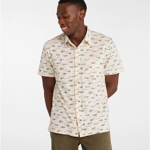 Men’s L.L. Bean Green Button Up